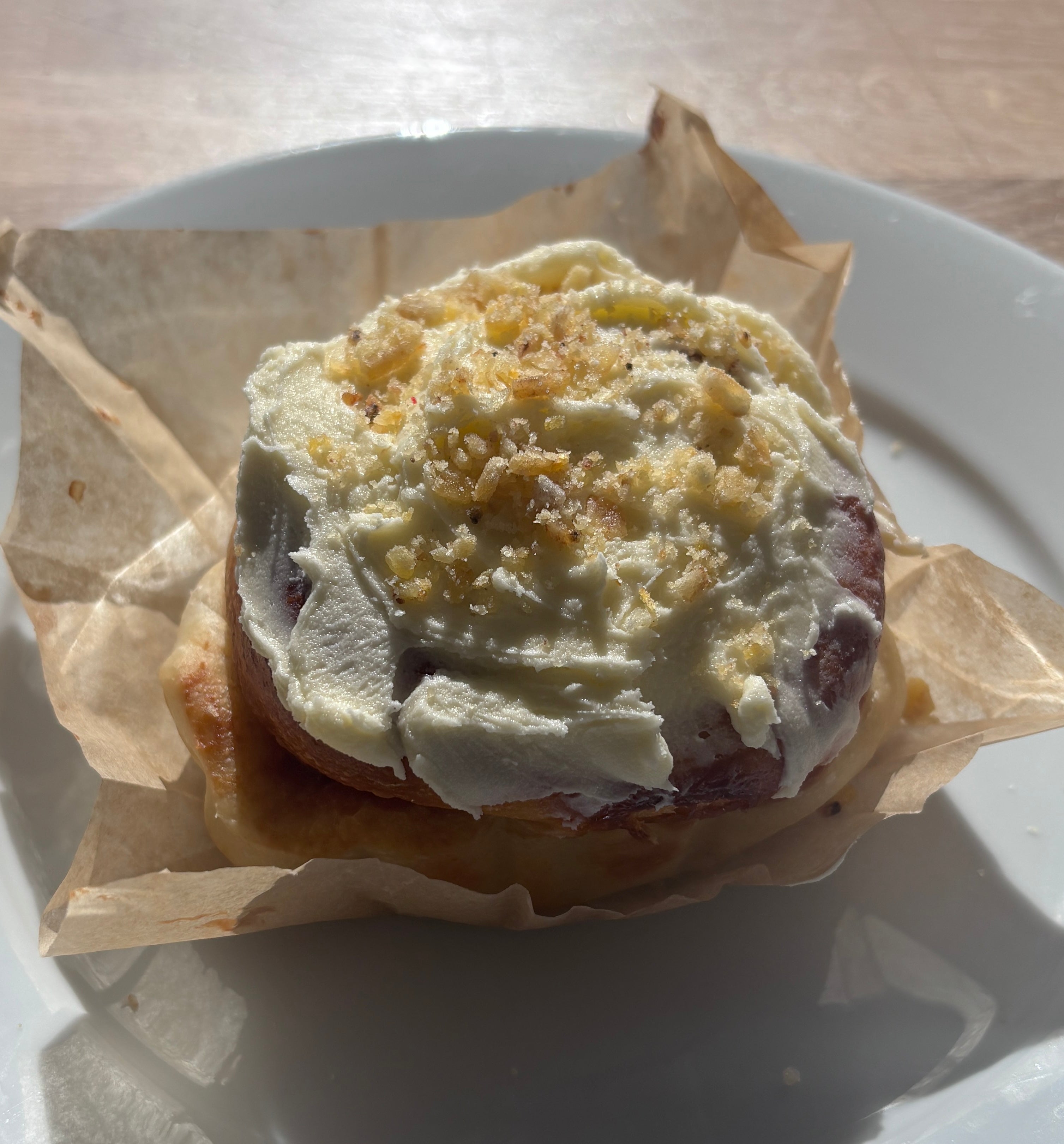 Banoffee bun