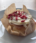 Strawberries and cream bun